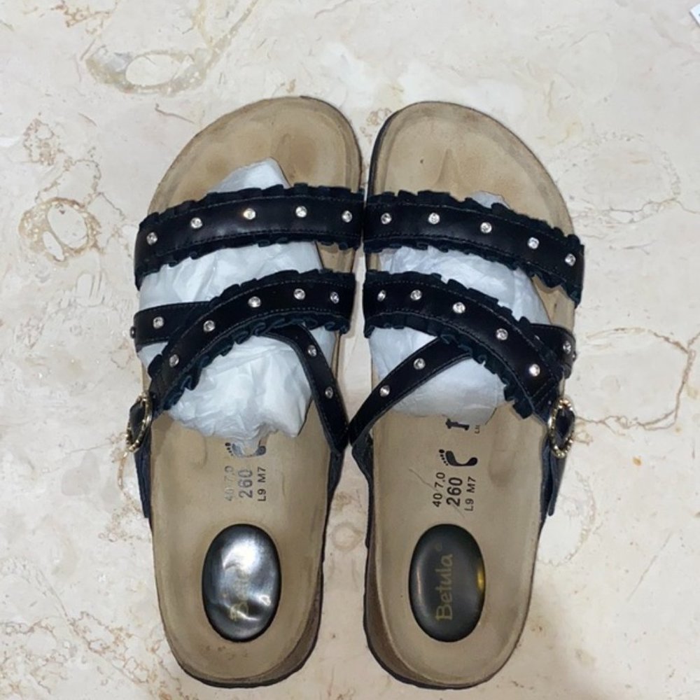 NEW Black Betula Birkenstock Sandals